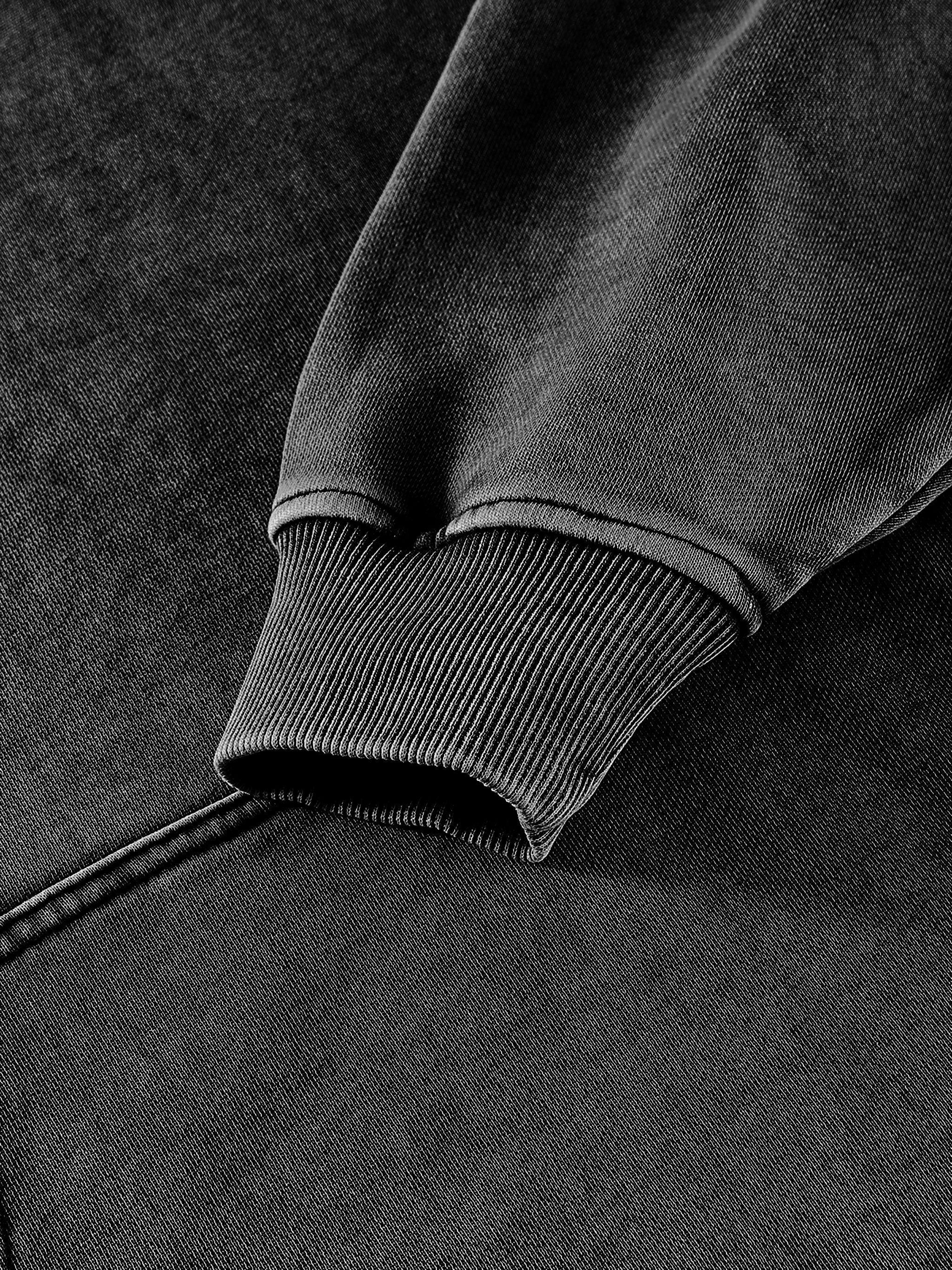 Panjab Vintage Snow Washed Loose Cotton Hoodie
