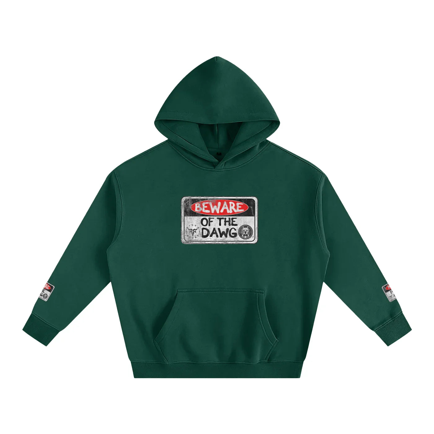 Attention au sweat à capuche oversize en polaire Dawg X RisenRetro