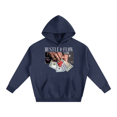 Hustle & Flow X RisenRetro Oversize Fleeced Hoodie