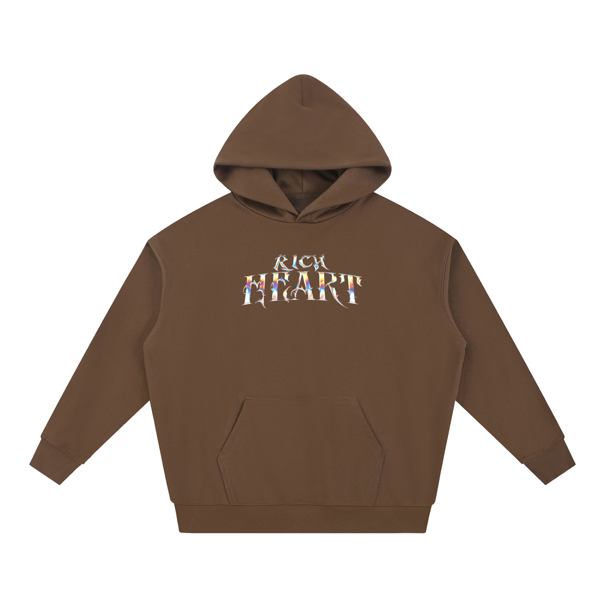 Rich Heart | Essential Heavyweight Hoodie | RisenRetro