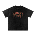 Panjab Bloodline X Risen Retro Snow Washed Oversized Cotton T-Shirt
