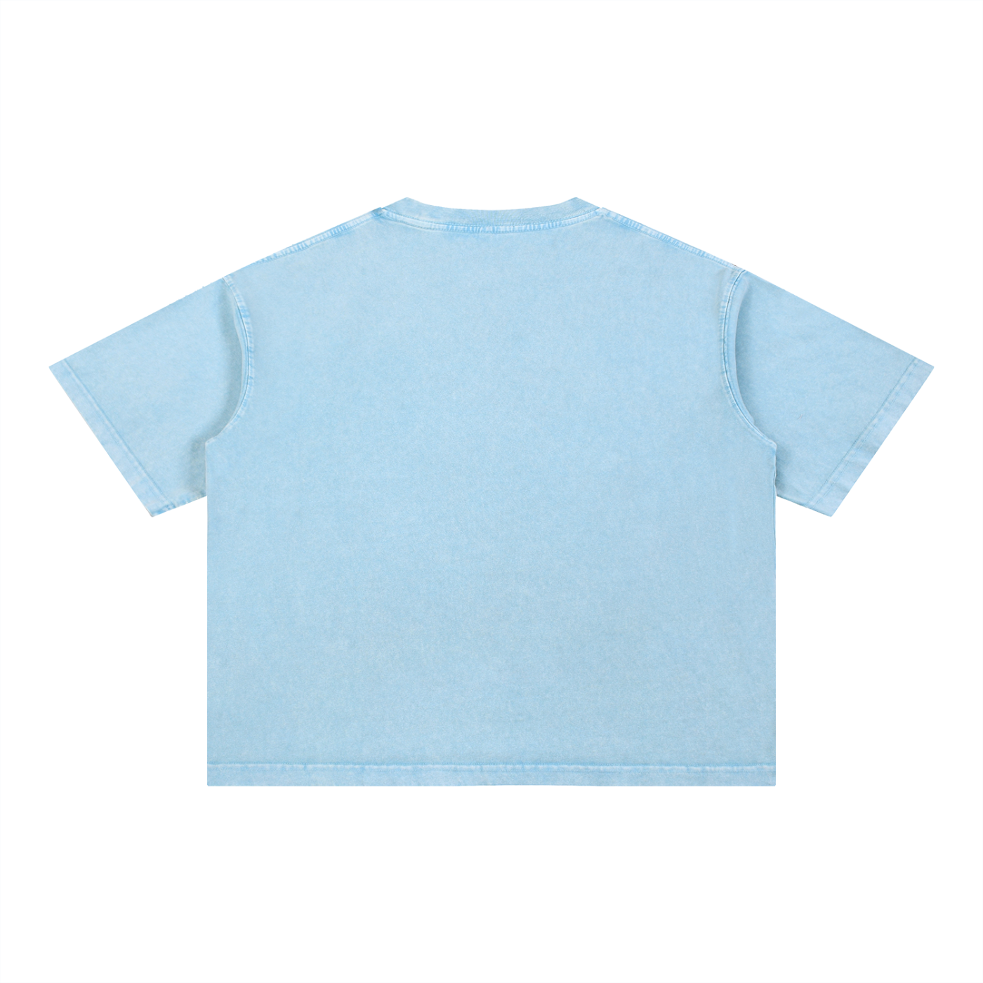 Moose Print S.M.W X RISEN RETRO Wash Boxy Cotton T-Shirt