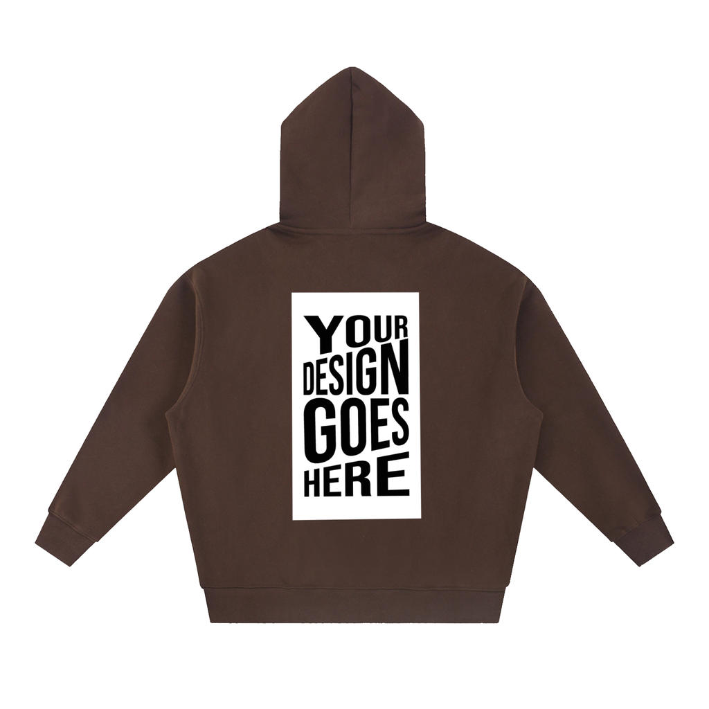CUSTOM ORDER | RISENRETRO | Essential Oversized Boxy Fit Fleece Hoodie