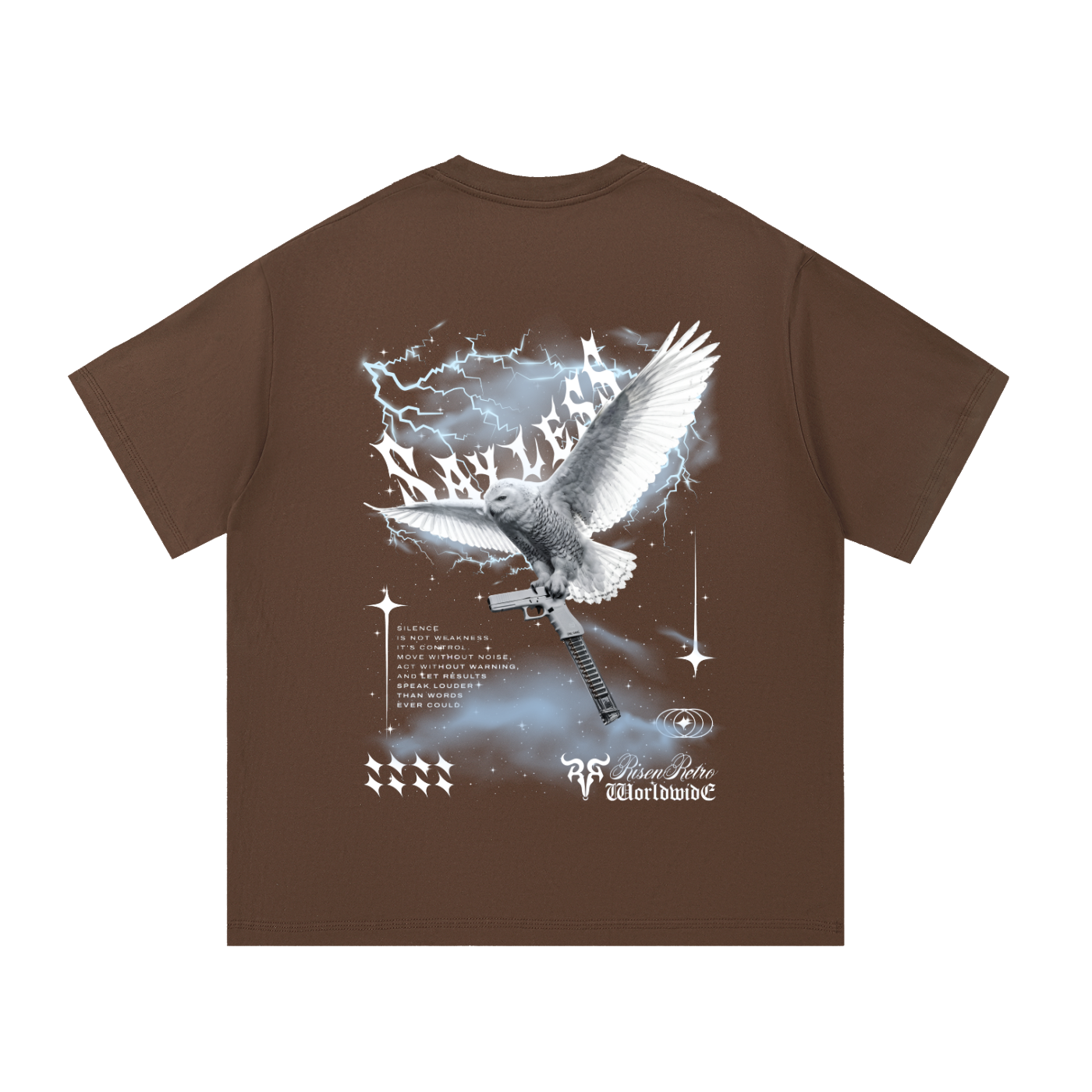 SAYLESS x RISEN RETRO Essential Cotton T-Shirt