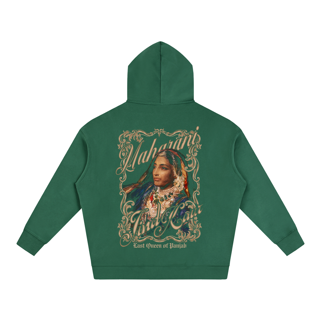MAHARANI JIND KAUR RisenRetro Oversize Fleeced Hoodie