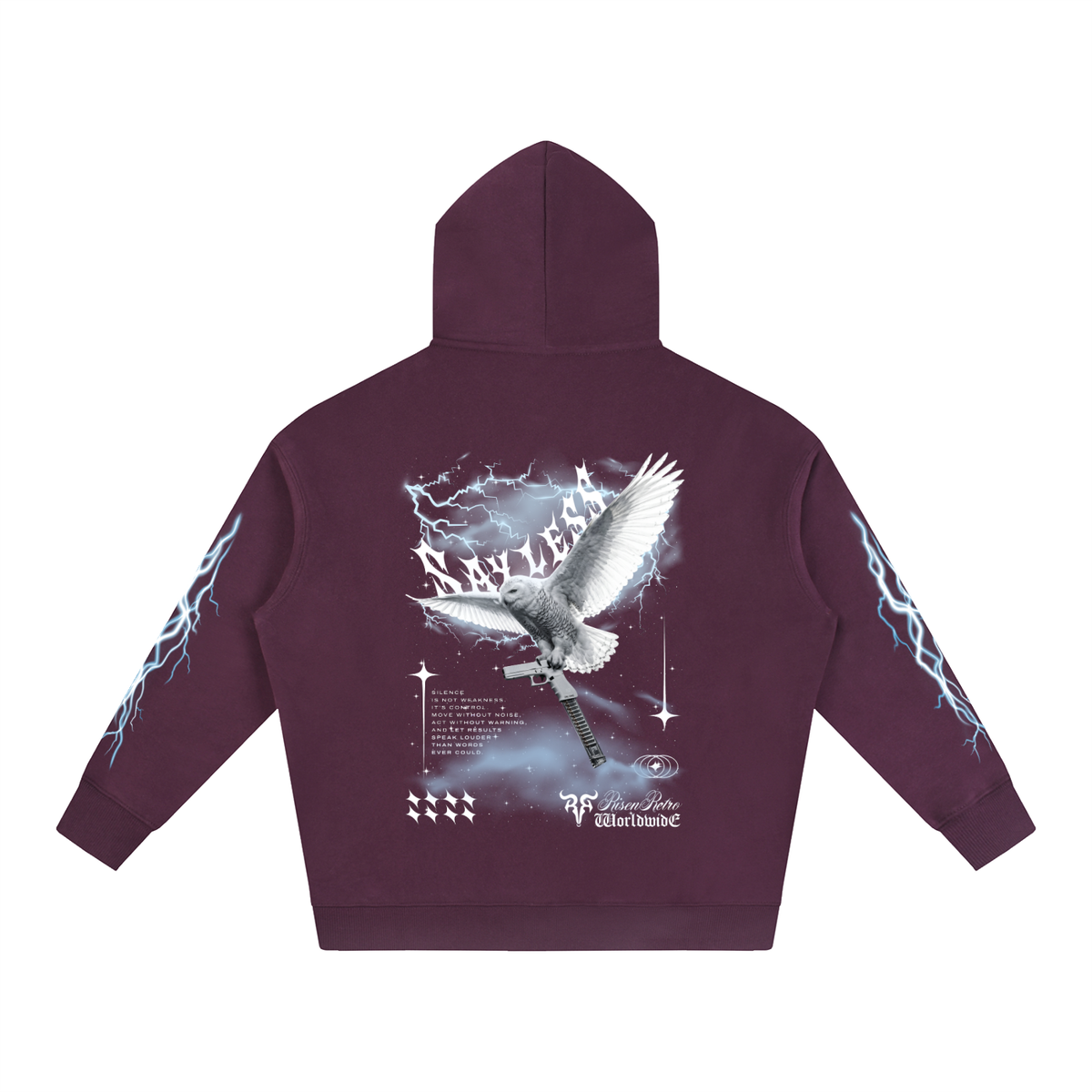 SAYLESS V2 X RisenRetro Oversize Fleeced Hoodie