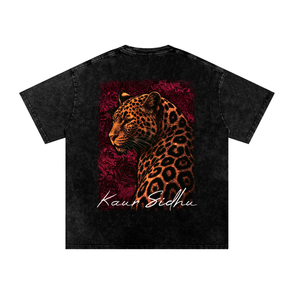KAUR SIDHU CSTM DSGN Snow Washed Oversized Cotton T-Shirt
