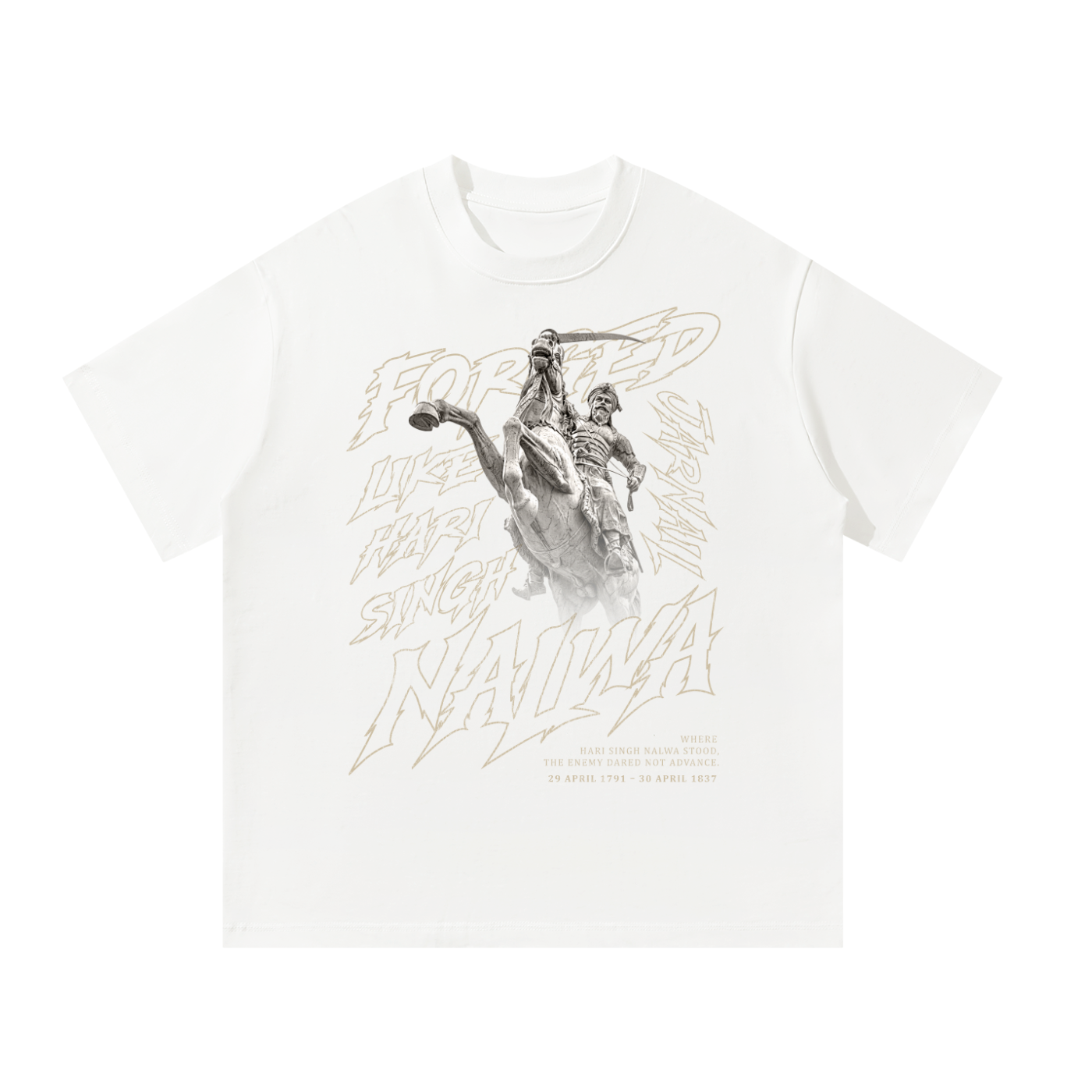 Forged Like Nalwa Unisex Oversized T-Shirt