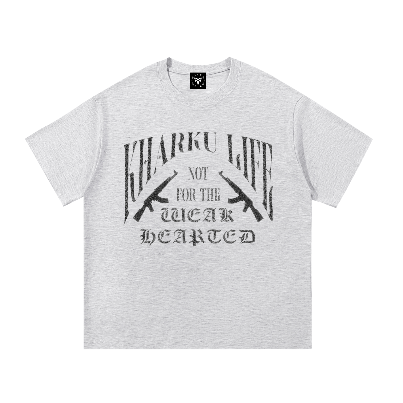 KHARKU LIFE x RISEN RETRO Essential Cotton T-Shirt