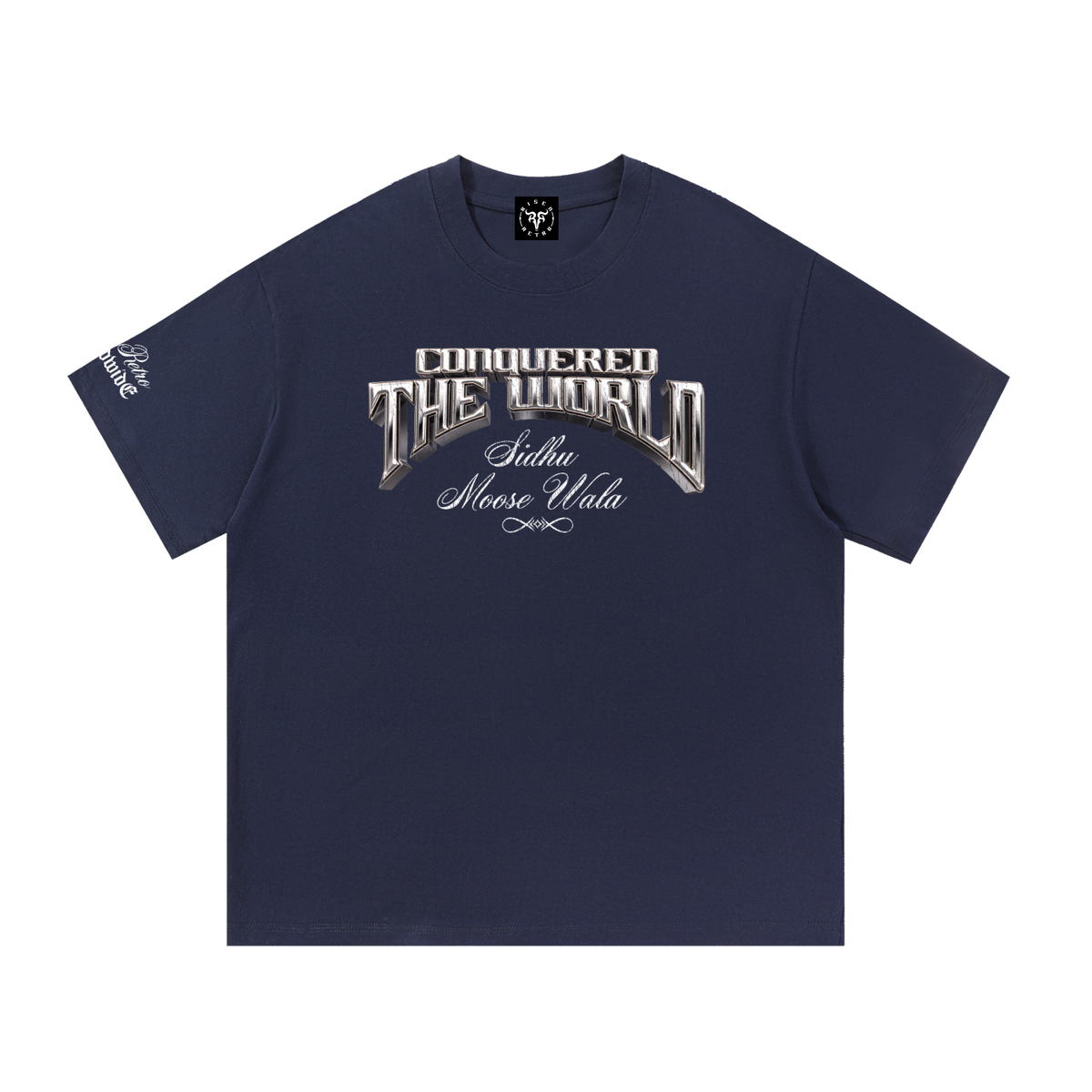 CONQUERED THE WORLD |  Essential Cotton T-Shirt | Sidhu Moose Wala