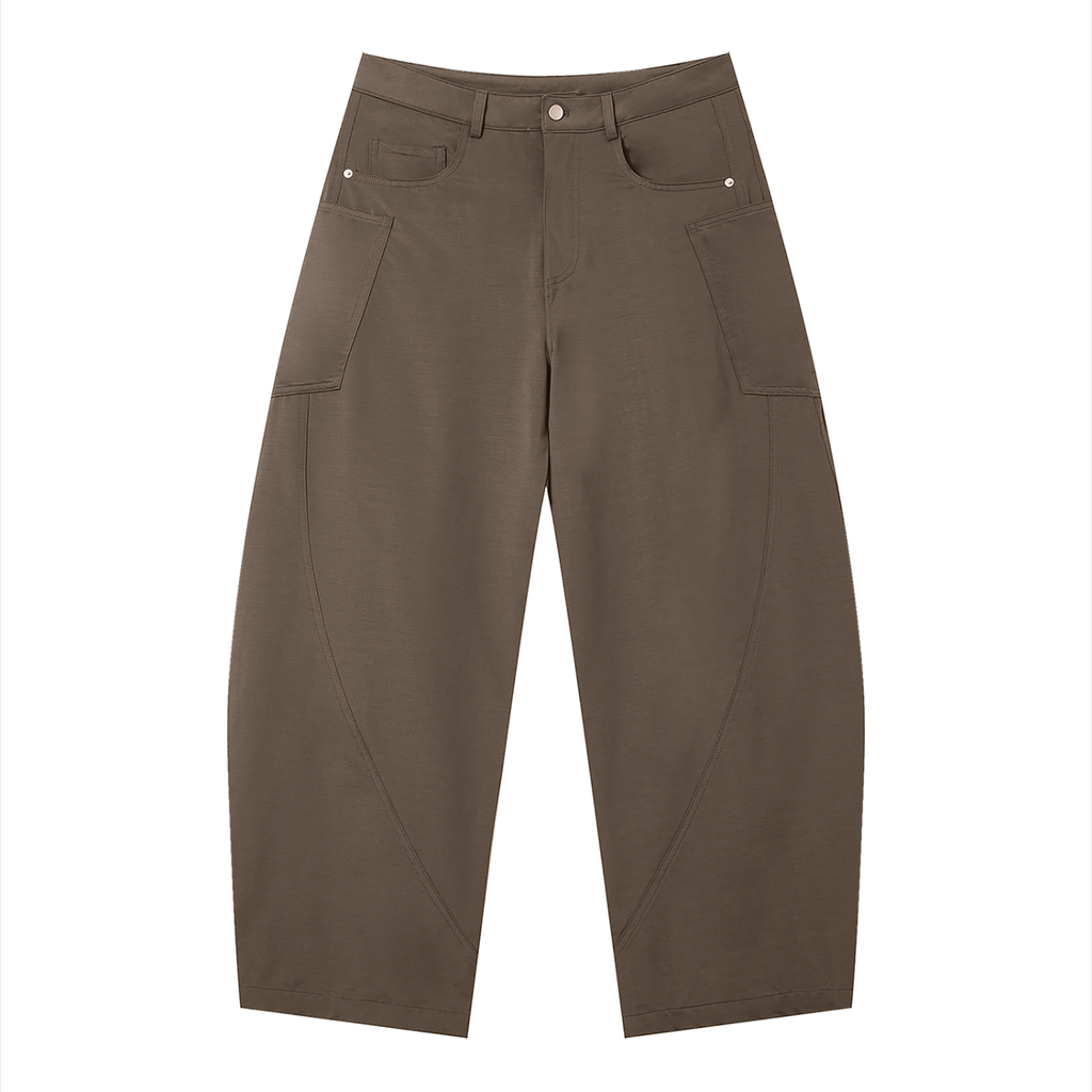 RISENRETRO | Men's Barrel Leg Pants