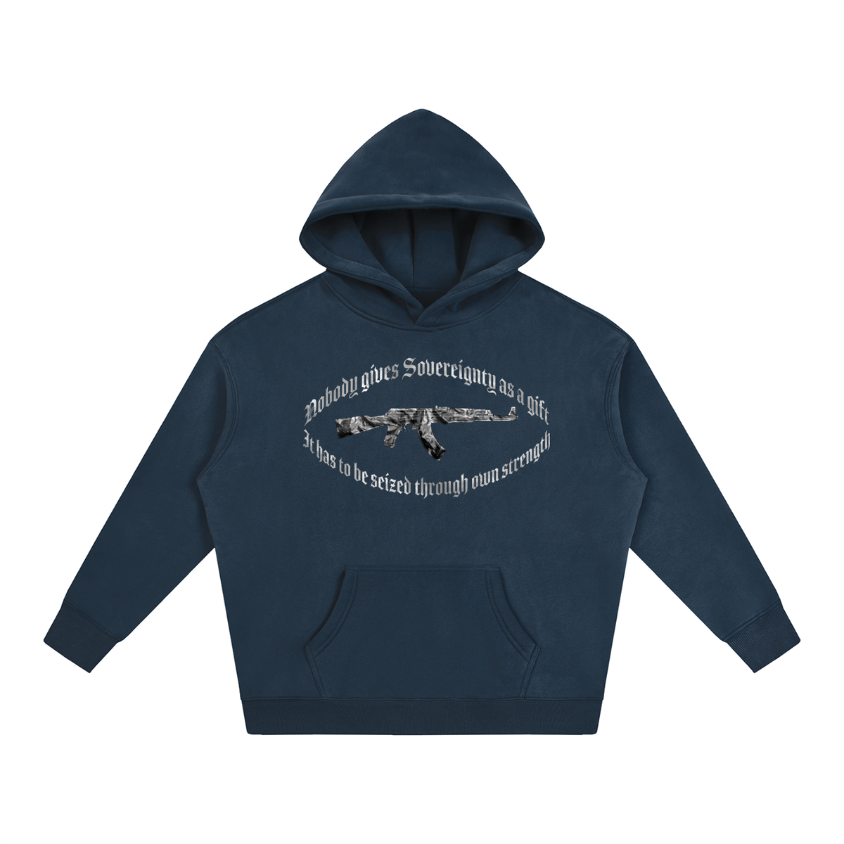Sovereignty X RisenRetro Oversize Fleeced Hoodie