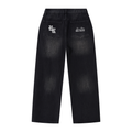 RISENRETRO | Men's Vintage Wash Wide Leg Jeans
