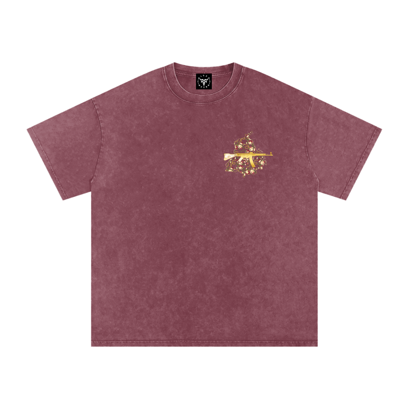 Vintage Panjab V3 X RisenRetro Snow Washed Oversized Cotton T-Shirt