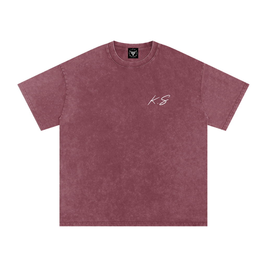 KAUR SIDHU CSTM DSGN Snow Washed Oversized Cotton T-Shirt