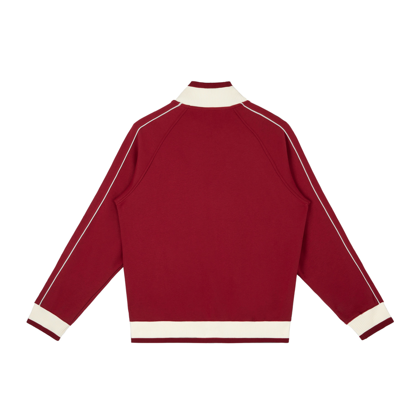 Risen Retro Color Block Raglan Sleeve Zip Track Jacket
