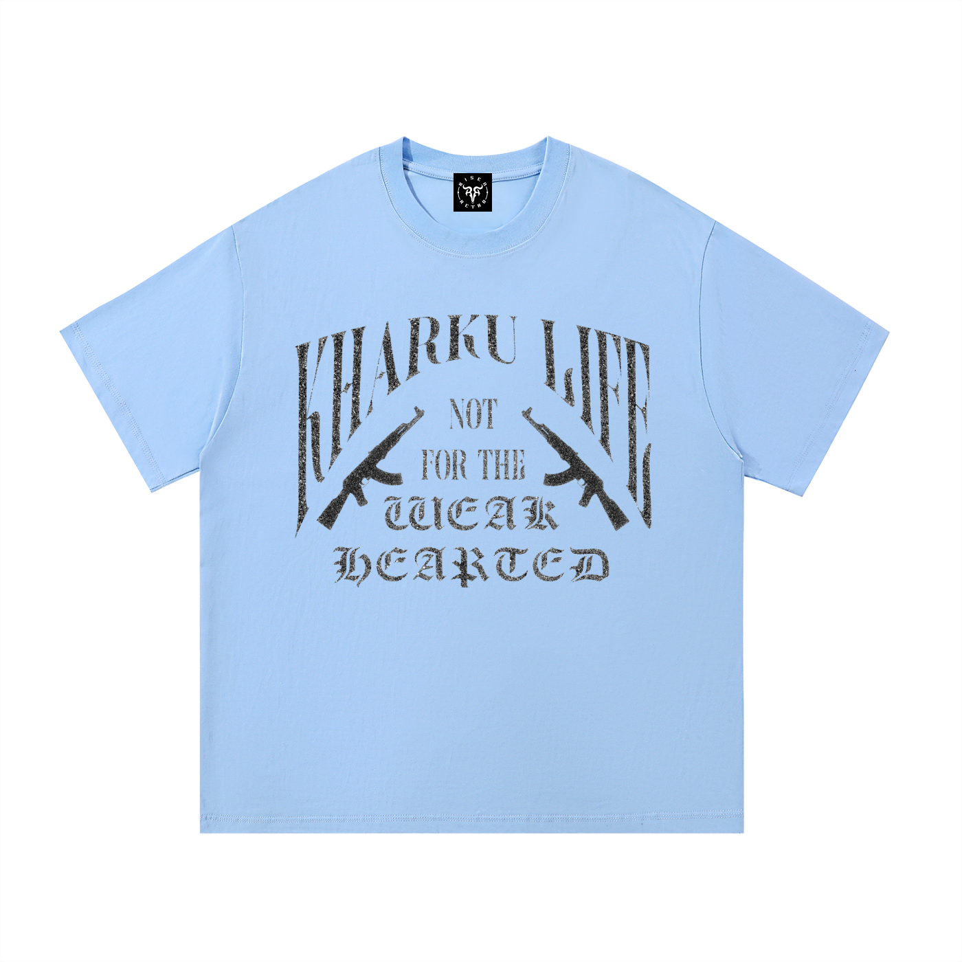 KHARKU LIFE x RISEN RETRO Essential Cotton T-Shirt