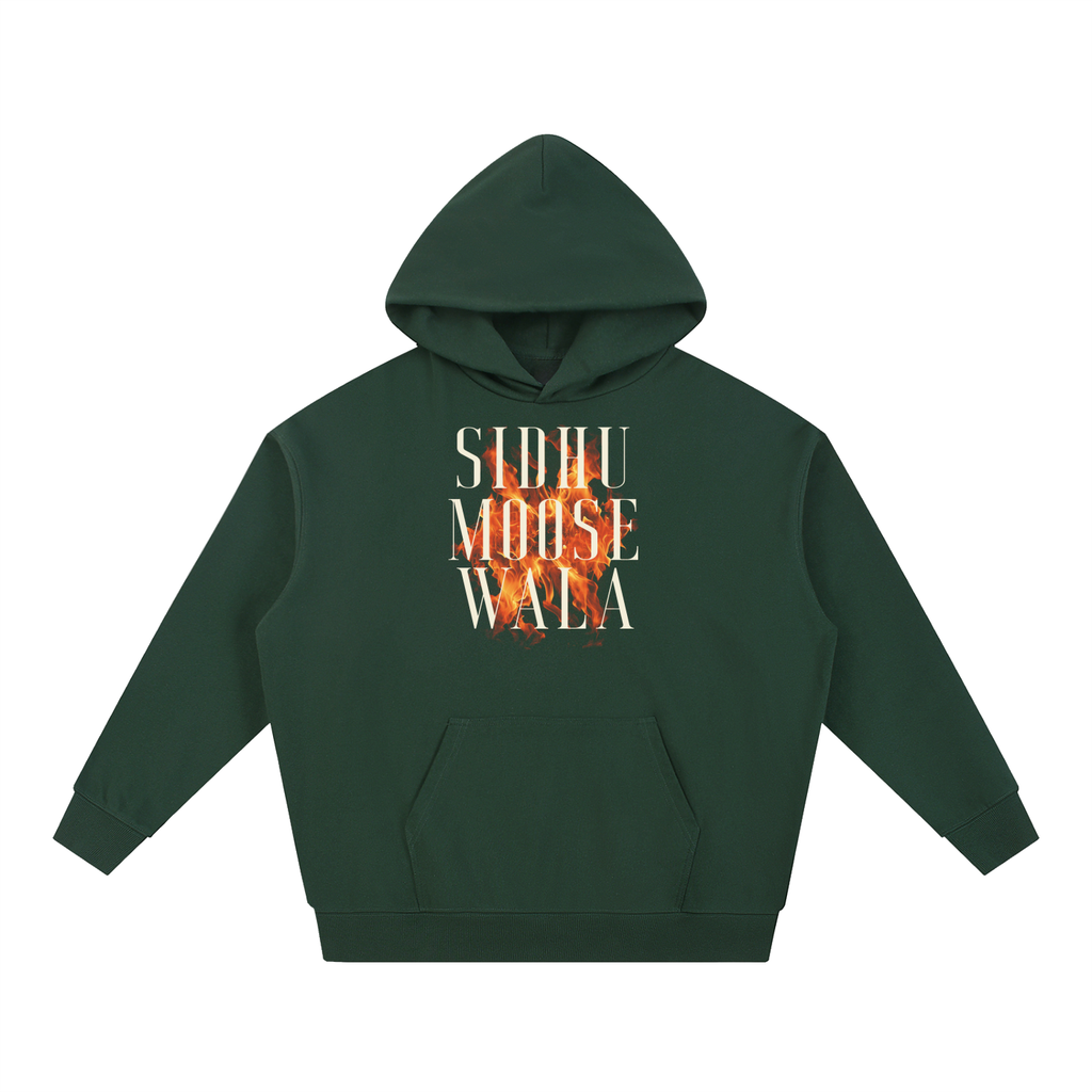 SIDHU MOOSE WALA X RISENRETRO Essential Heavyweight Hoodie