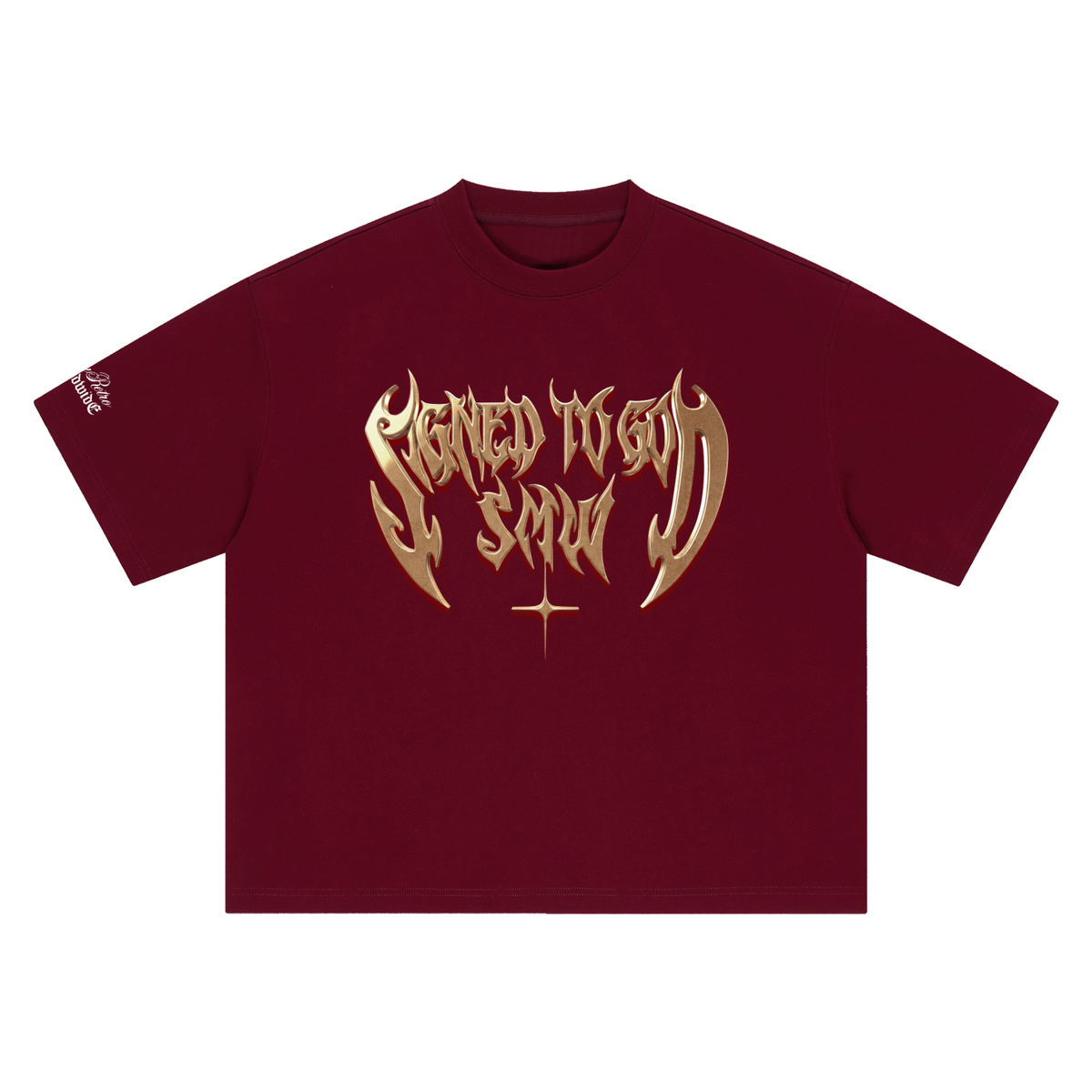 SMW | Signed To God | Boxy Oversized PREMIUM+ T-Shirt