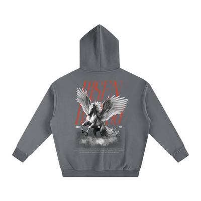 Pegasus X RisenRetro Oversize Fleeced Hoodie