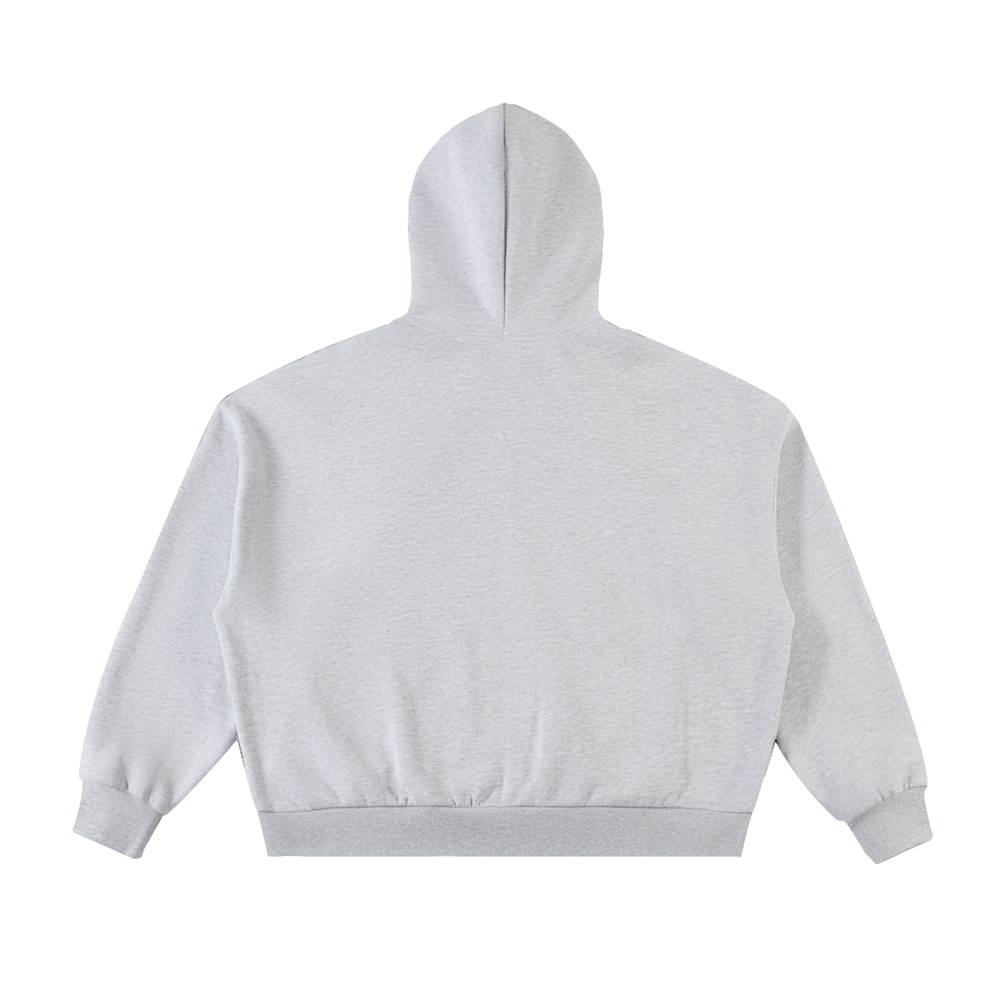 RISENRETRO X Fleeced Full-Zip Boxy Hoodie