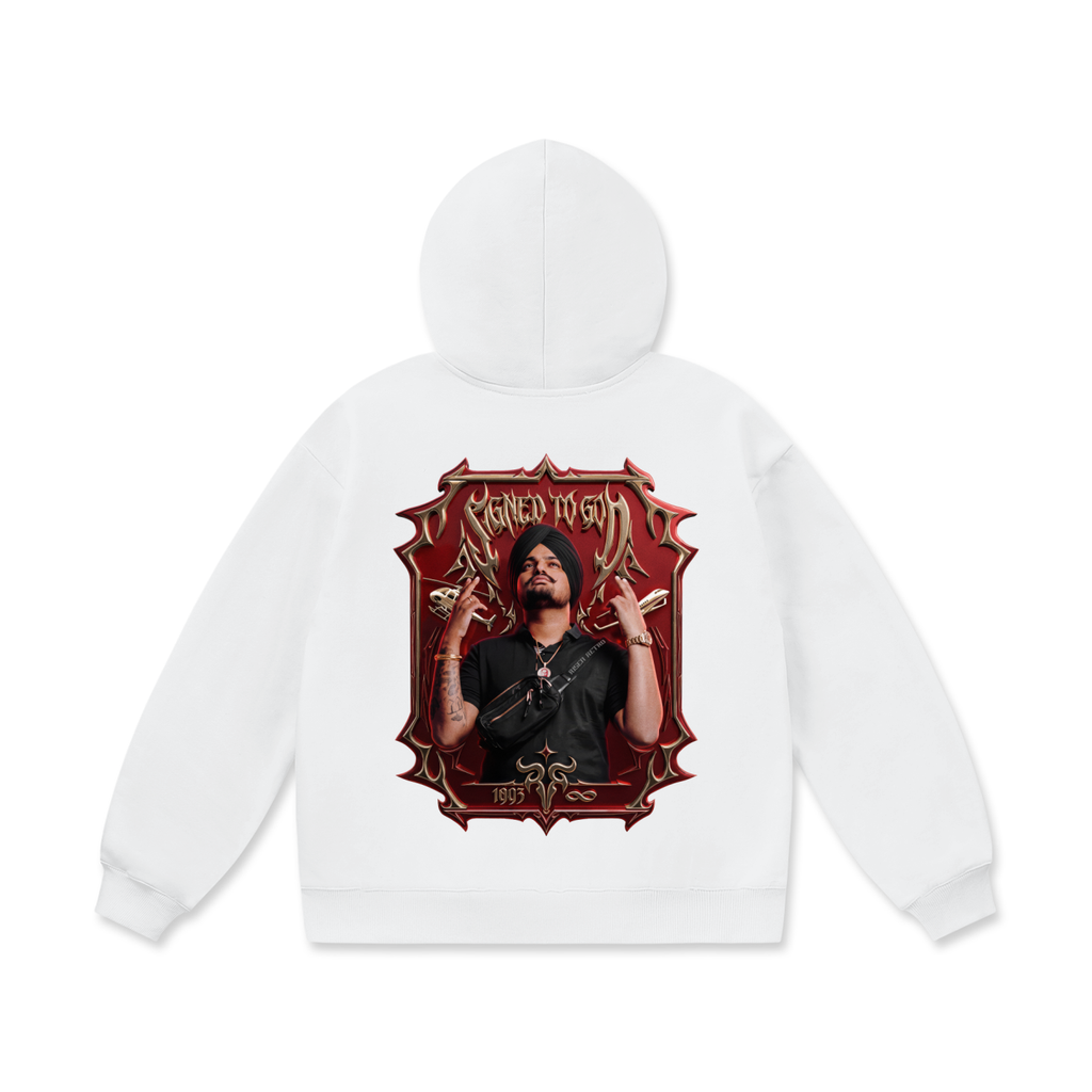 SIGNED TO GOD | PLUS SIZE | Oversize Heavyweight Fleece Hoodie