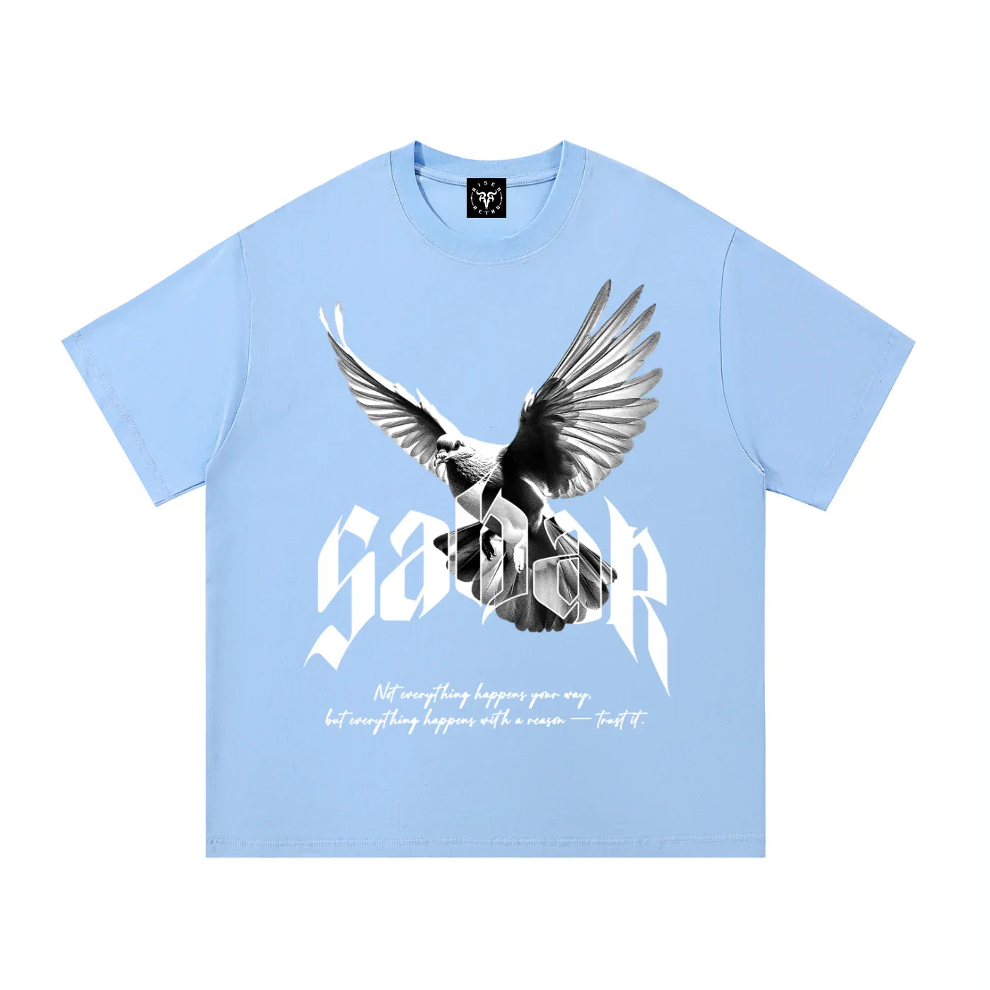 Sabar X Risen Retro Essential Cotton T-Shirt