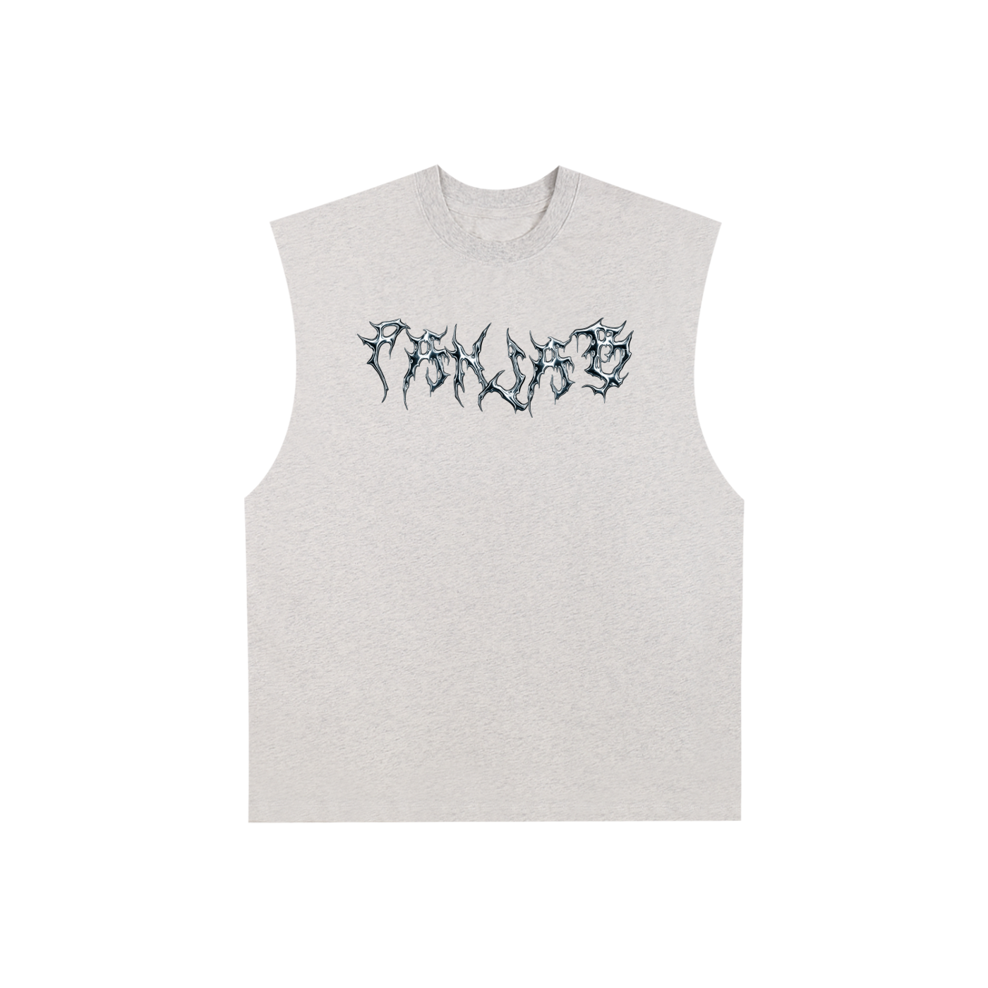 PANJAB Y2K PANTHER x Risen Retro Raw Edge Cotton Tank Top