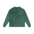 FORCE OF WILL 3 | RISENRETRO | Acid Wash Oversize Long Sleeve T-Shirt