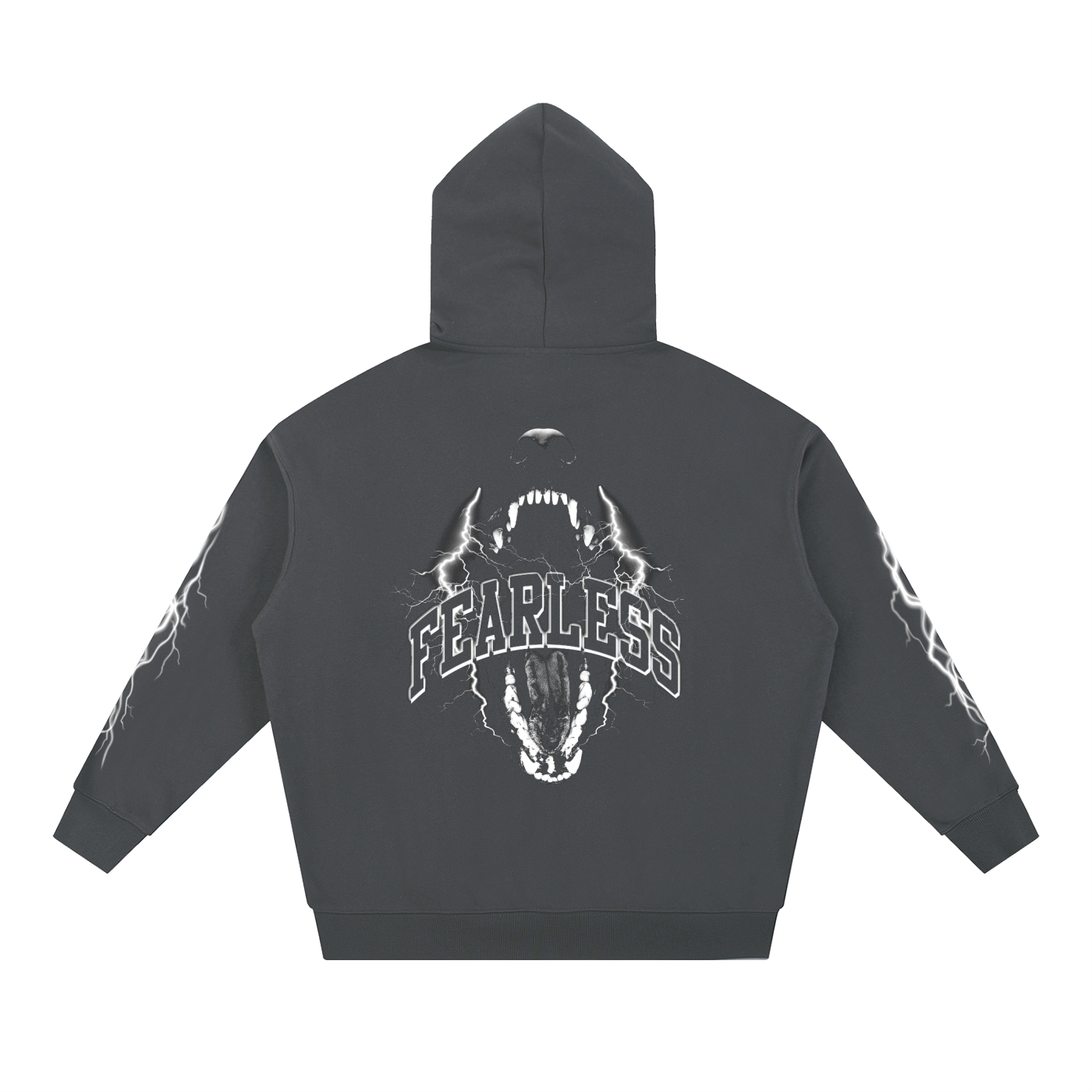 FEARLESS X RISENRETRO DTG Essential Heavyweight Hoodie