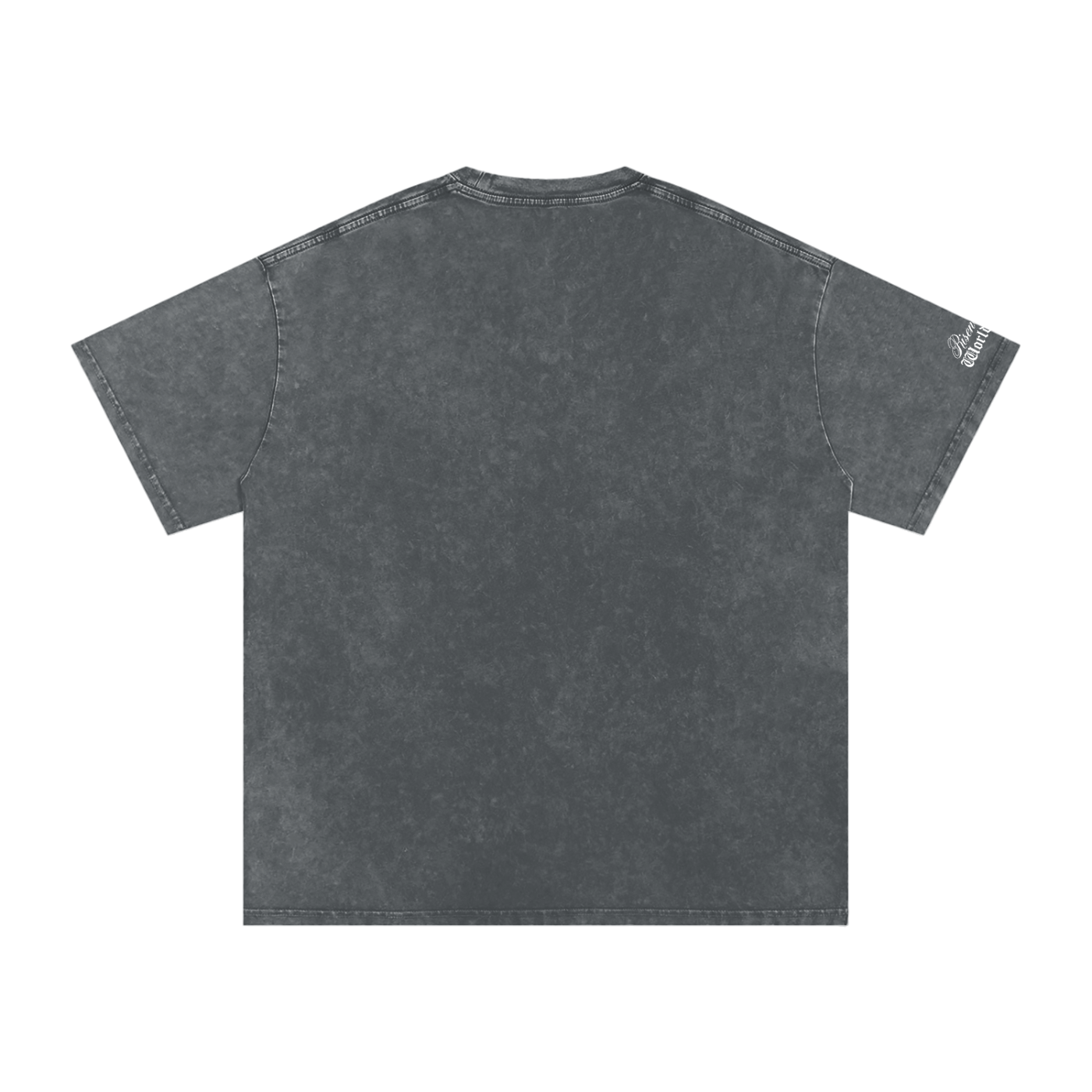 RAW RICH RARE X Risen Retro V2 Snow Washed Oversized Cotton T-Shirt