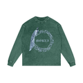 MORNI | RISENRETRO | Acid Wash Oversize Long Sleeve T-Shirt