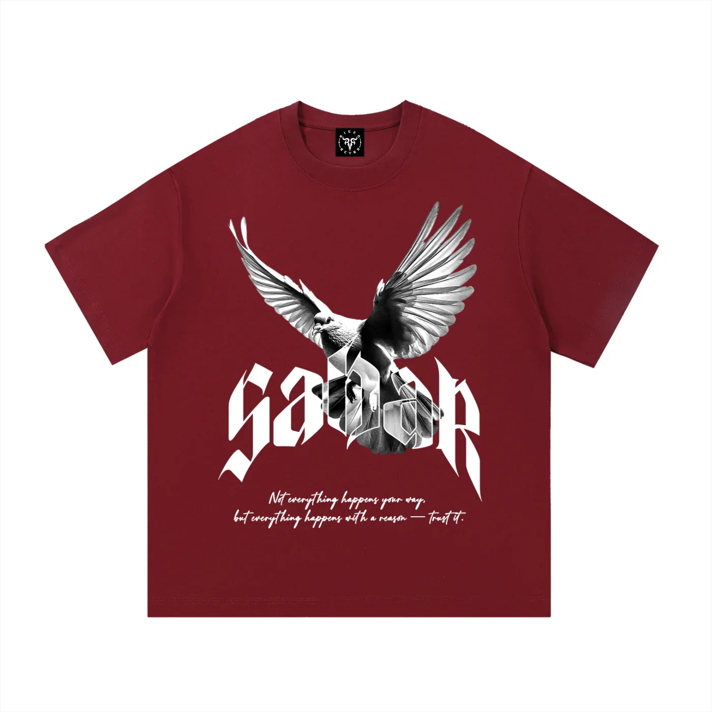 Sabar X Risen Retro Essential Cotton Heavy 260 GSM T-Shirt