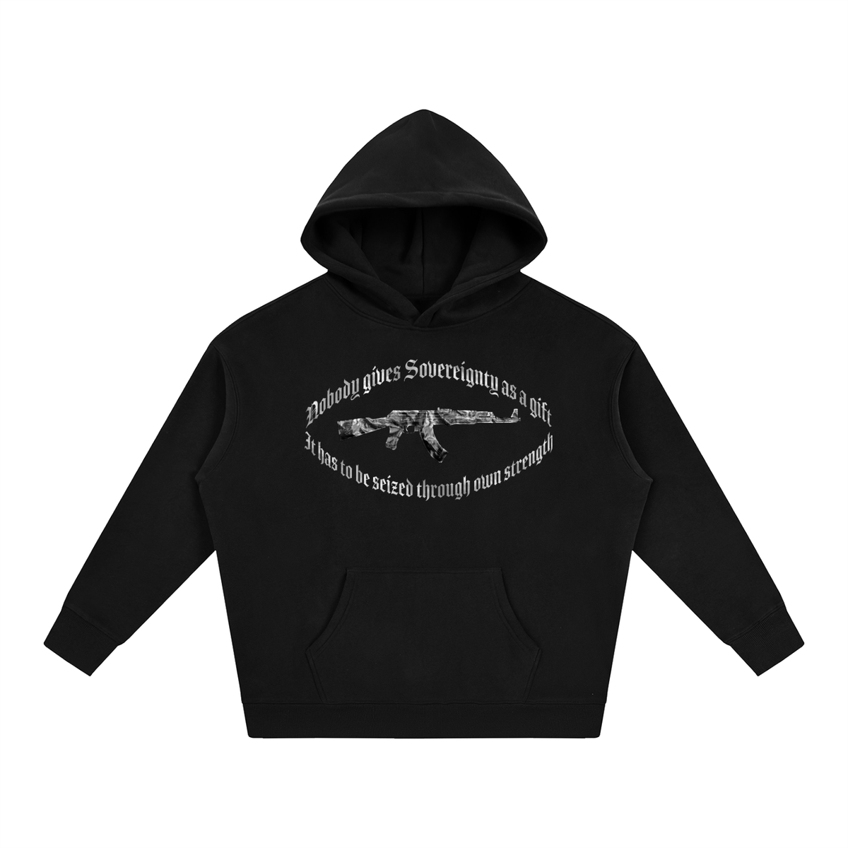 Sovereignty X RisenRetro Oversize Fleeced Hoodie