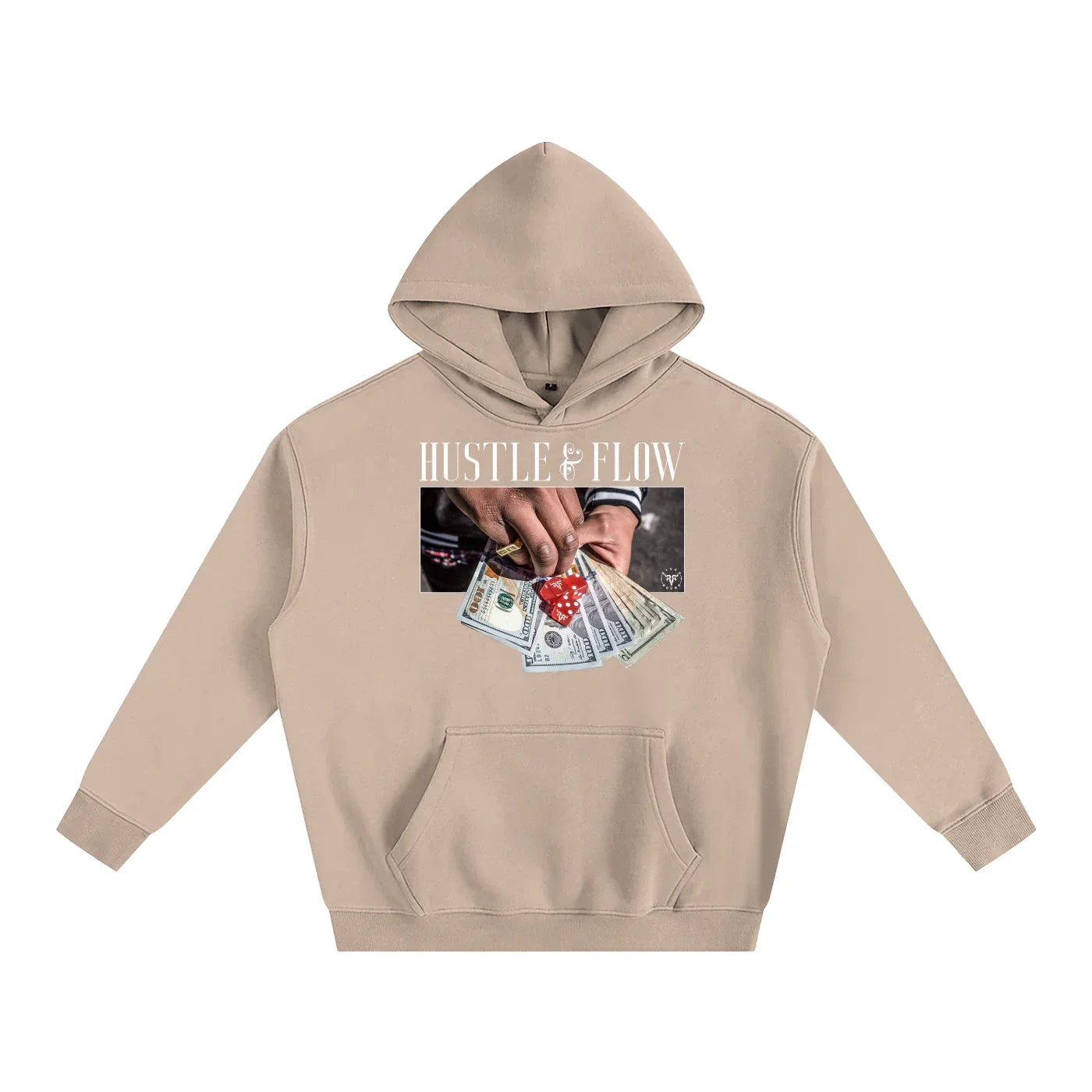Sweat à capuche oversize en polaire Hustle & Flow X RisenRetro