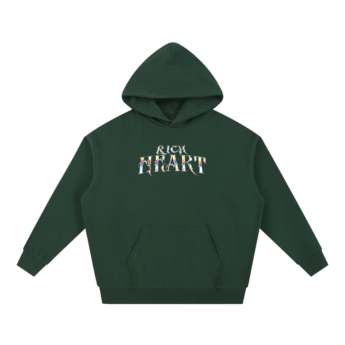 Rich Heart | Essential Heavyweight Hoodie | RisenRetro
