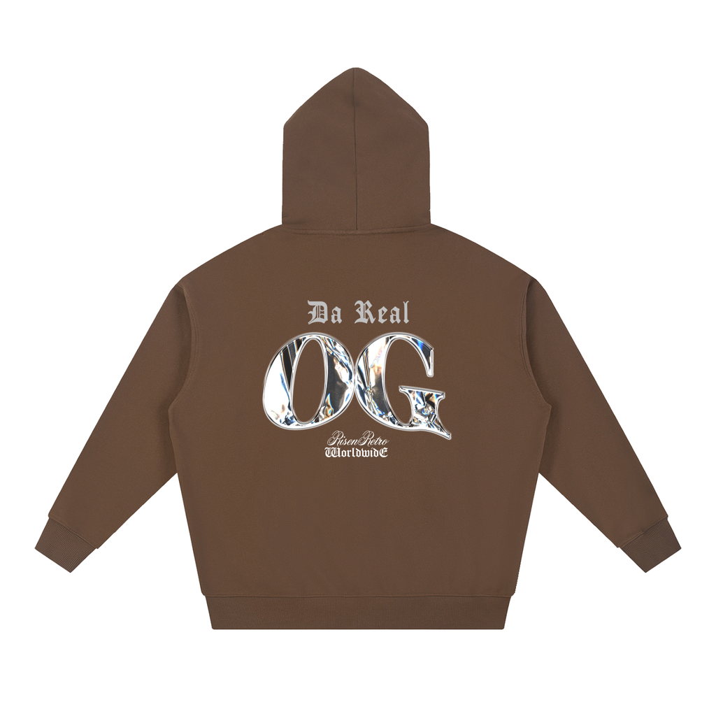 Da Real OG | Essential Heavyweight Hoodie | RisenRetro