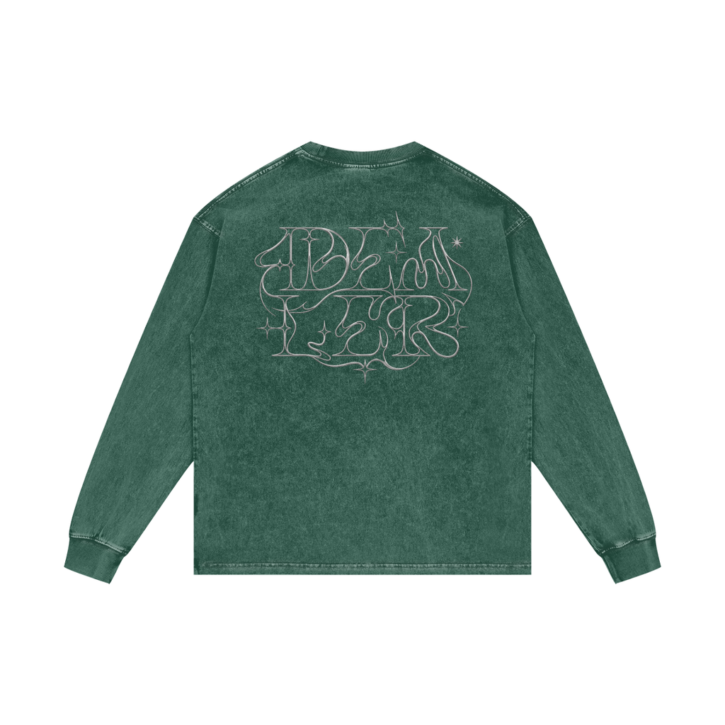 DEALER | RISENRETRO | Acid Wash Oversize Long Sleeve T-Shirt