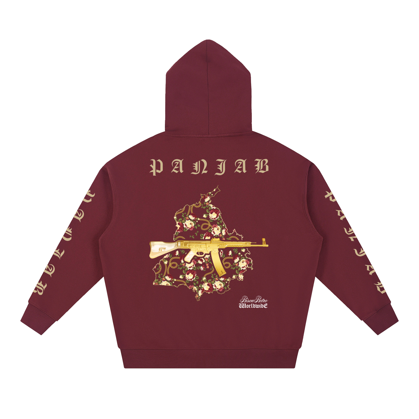 Vintage Panjab V3 X RisenRetro Essential Heavyweight Hoodie