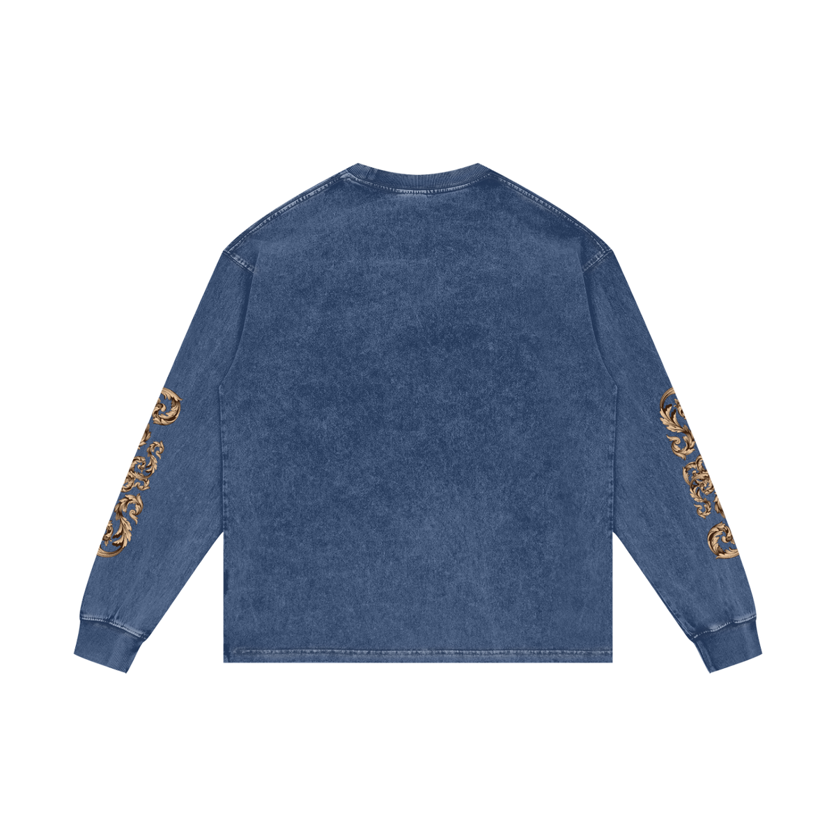 PANJAB COUTURE | RISENRETRO | Acid Wash Oversize Long Sleeve T-Shirt