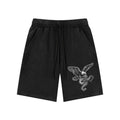 Eagle X Snake X RisenRetro Mineral Wash Waffle Knit Shorts