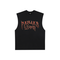 Panjab Bloodline X RisenRetro  Raw Edge Cotton Tank Top