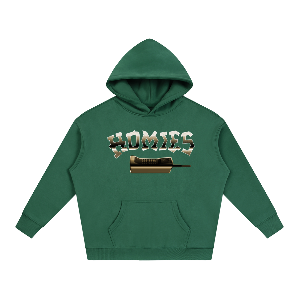HOMIES 911 X RisenRetro Oversize Fleeced Hoodie