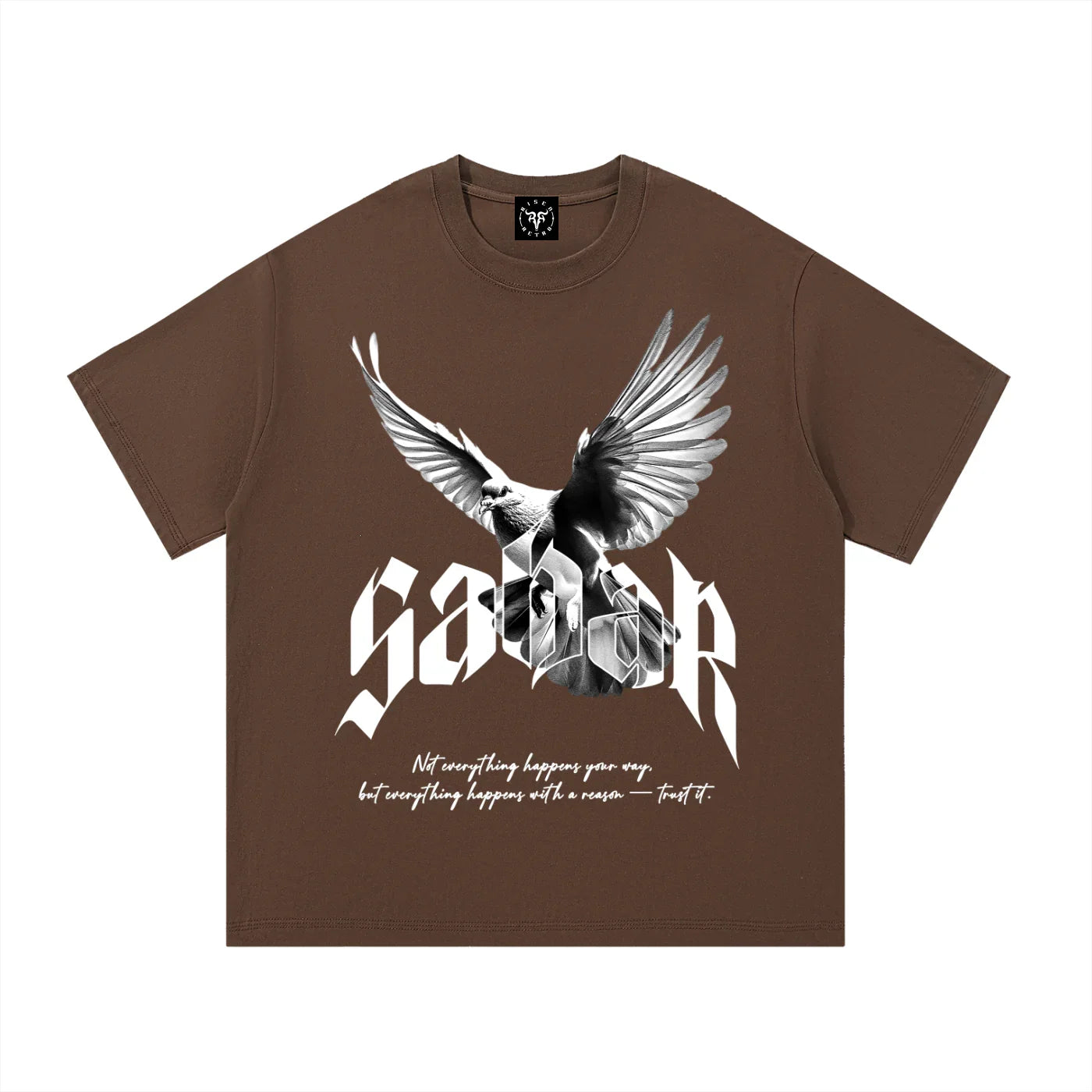 Sabar X Risen Retro Essential Cotton Heavy 260 GSM T-Shirt