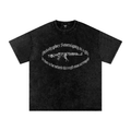 Sovereignty X Risen Retro Snow Washed Oversized Cotton T-Shirt