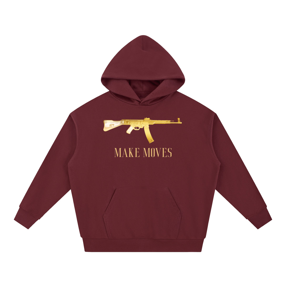 Make Moves | Essential Heavyweight Hoodie | RisenRetro