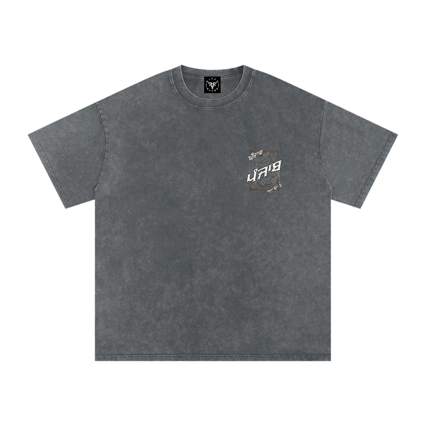 Panjab Tapestry Distressed X Risen Retro Washed Oversized T-Shirt