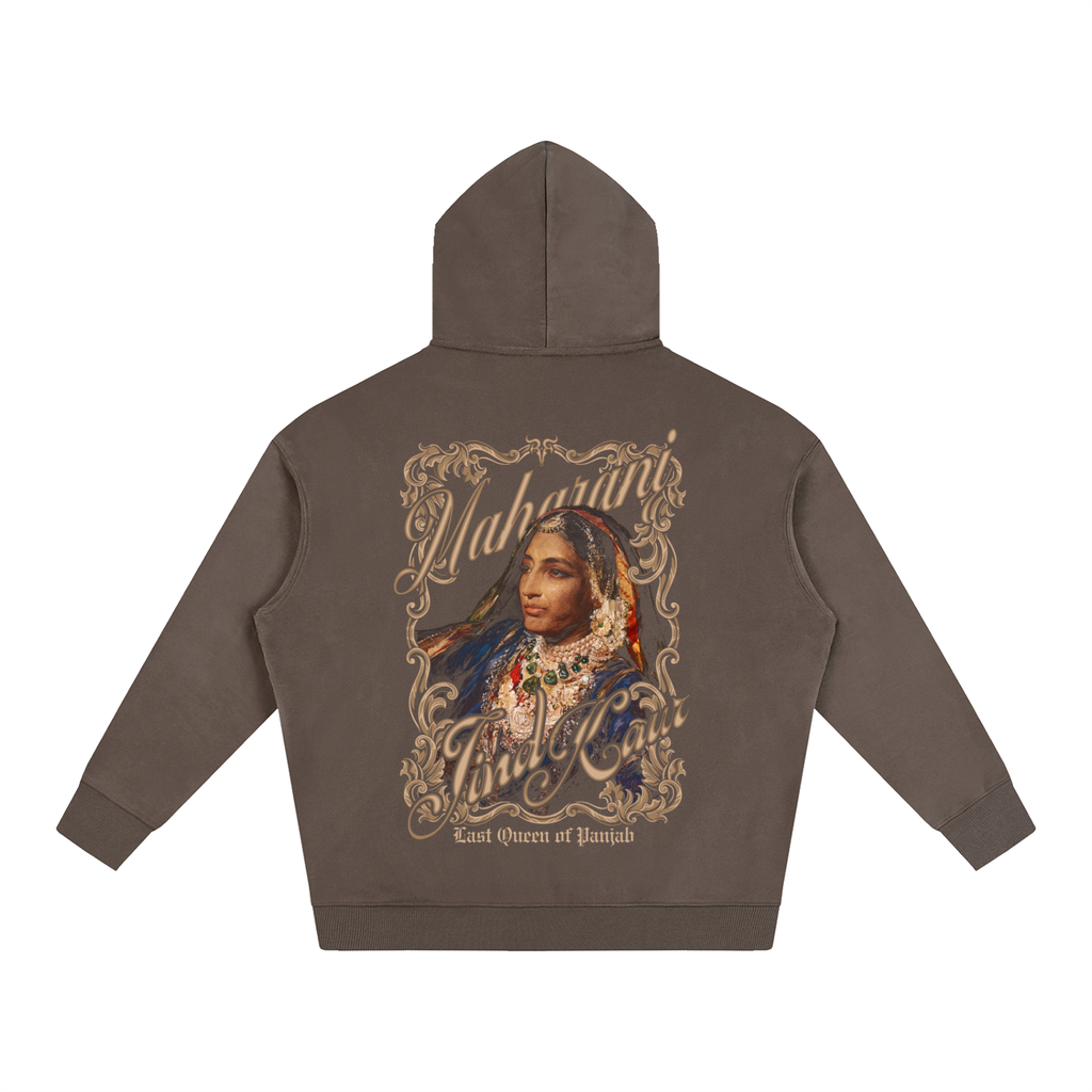 MAHARANI JIND KAUR RisenRetro Oversize Fleeced Hoodie