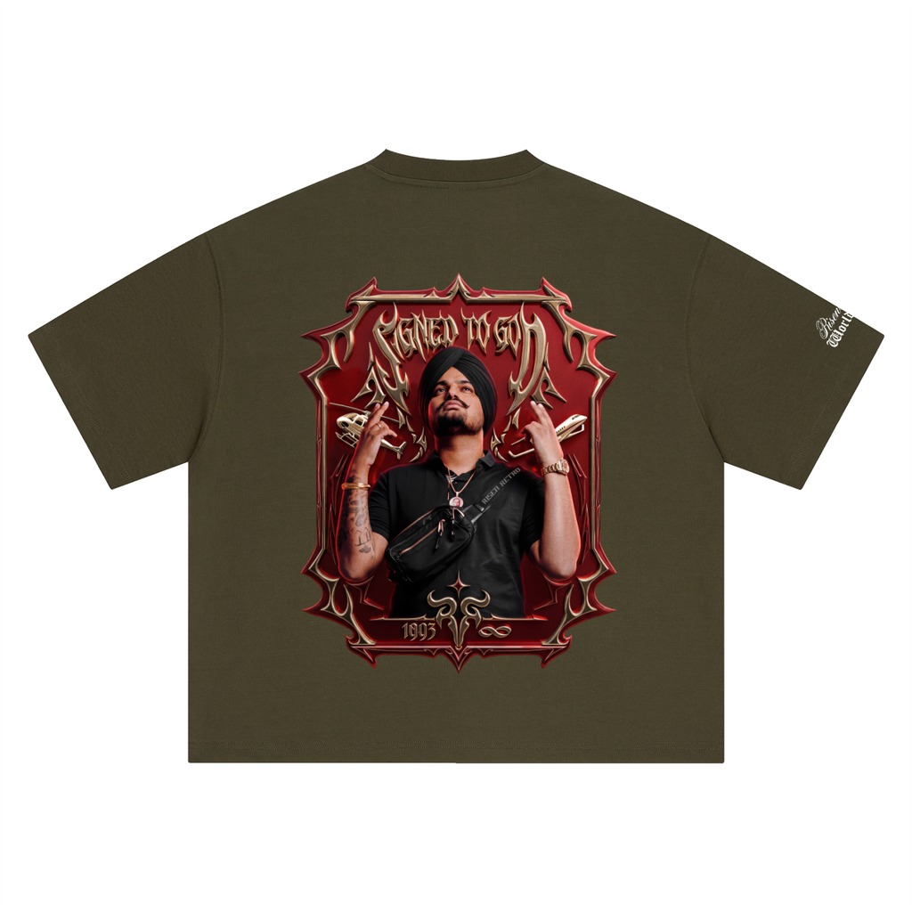 SMW | Signed To God | Boxy Oversized PREMIUM+ T-Shirt