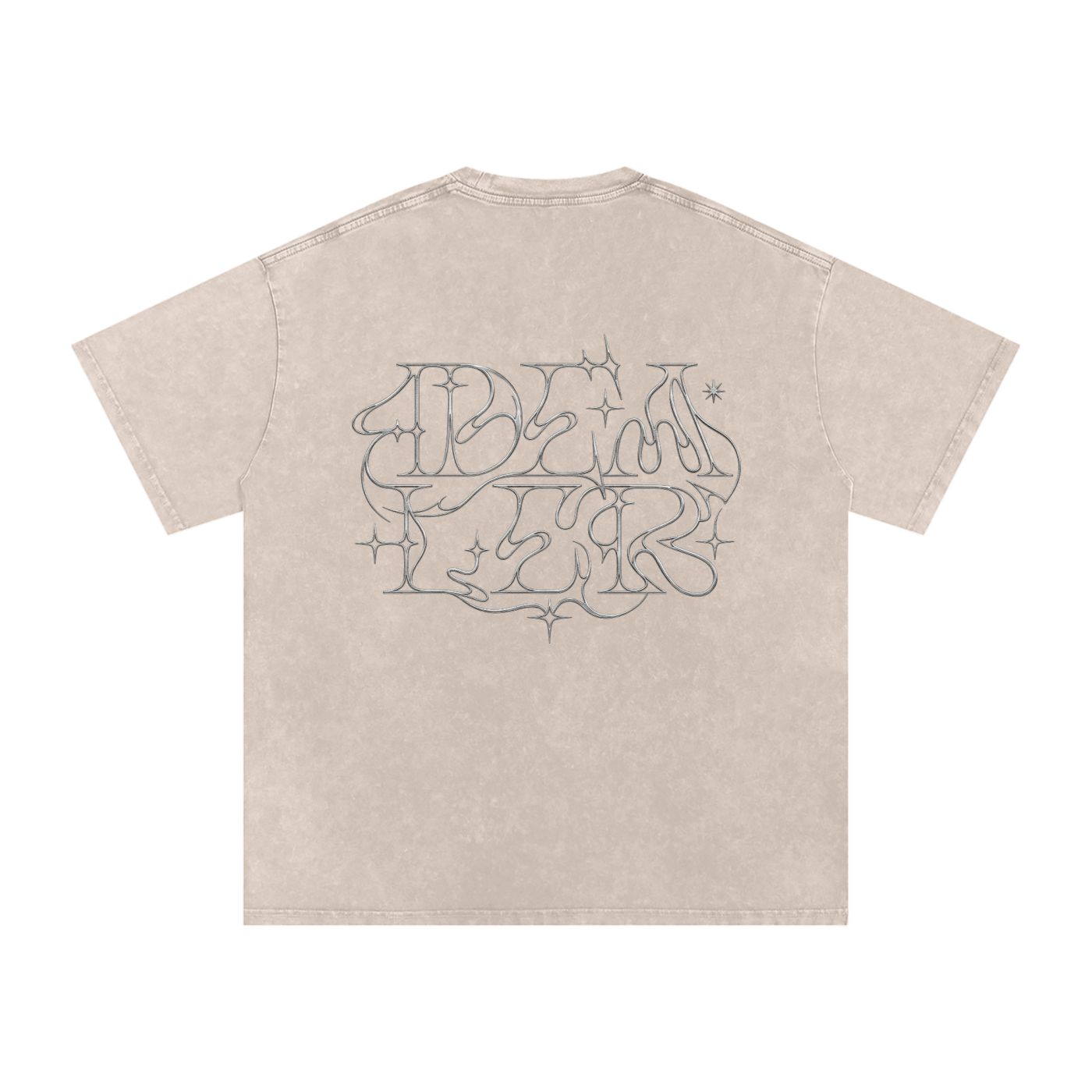 NAGNI X RisenRetro Washed Oversized T-Shirt